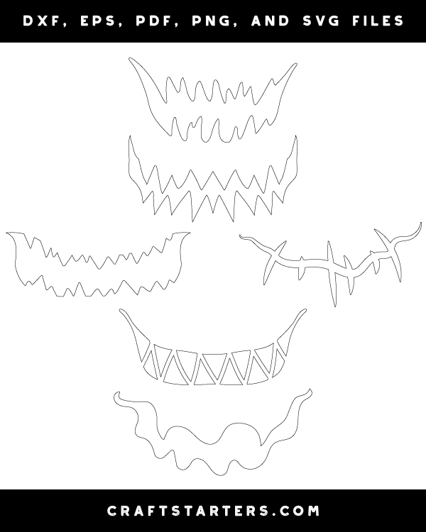 Scary Smile Patterns