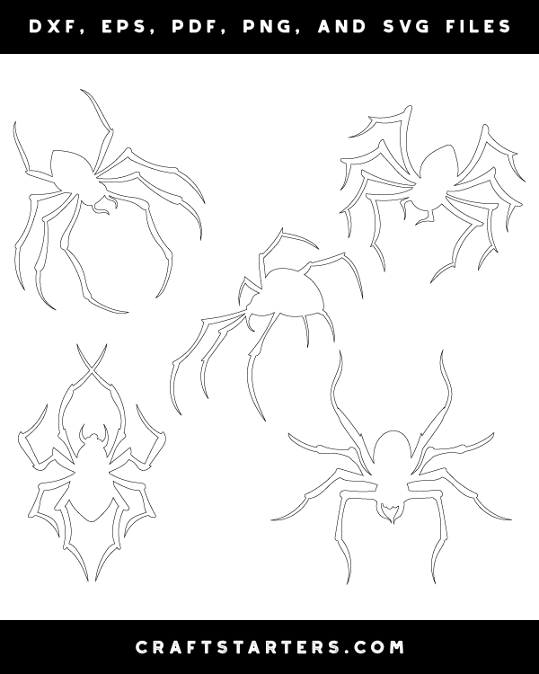 Scary Spider SVG
