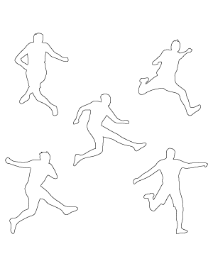 Shooting Soccer Player Patterns