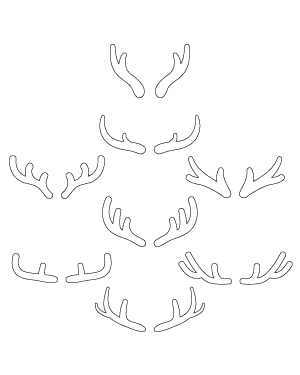 Simple Antlers Patterns