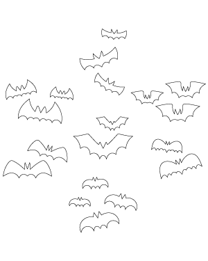 Simple Bats Patterns