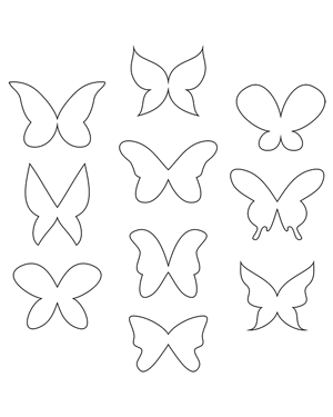 Simple Butterfly Patterns
