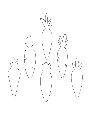 Simple Carrot Patterns