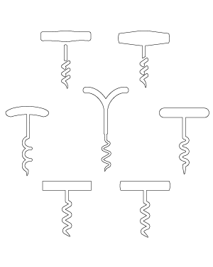Simple Corkscrew Patterns