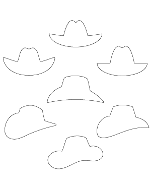 Simple Cowboy Hat Patterns