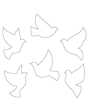 Simple Dove Patterns