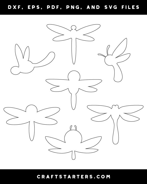 Simple Dragonfly Patterns
