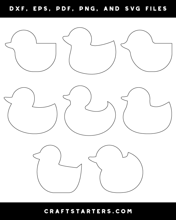 Simple Duck Patterns