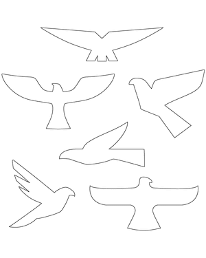Simple Eagle Patterns