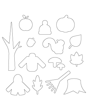 Simple Fall Patterns