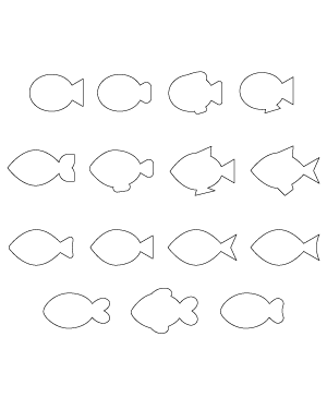 Simple Fish Patterns