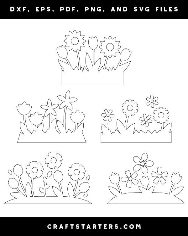 Simple Flower Bed Patterns