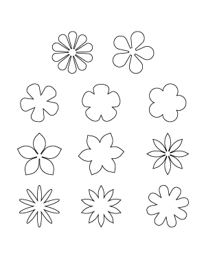 Simple Flower Patterns