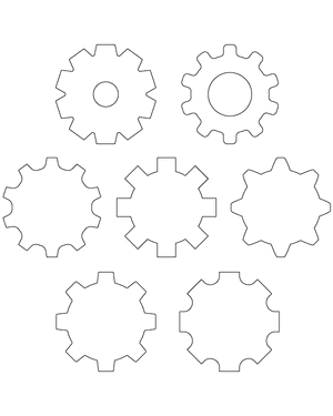 Simple Gear Patterns