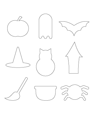 Simple Halloween Patterns