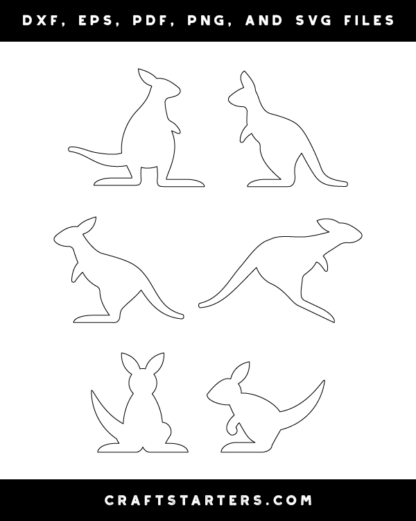 Simple Kangaroo Patterns