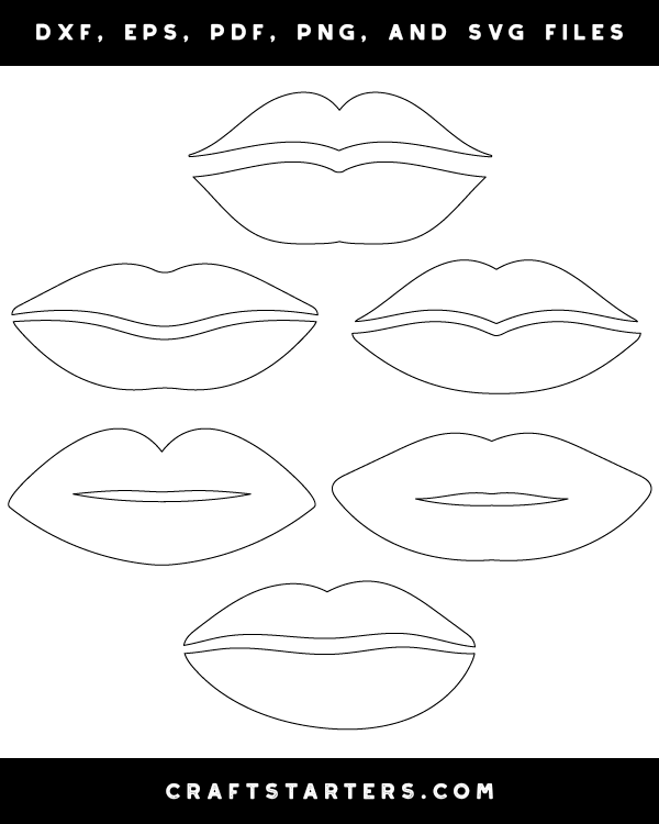 Simple Lips Patterns