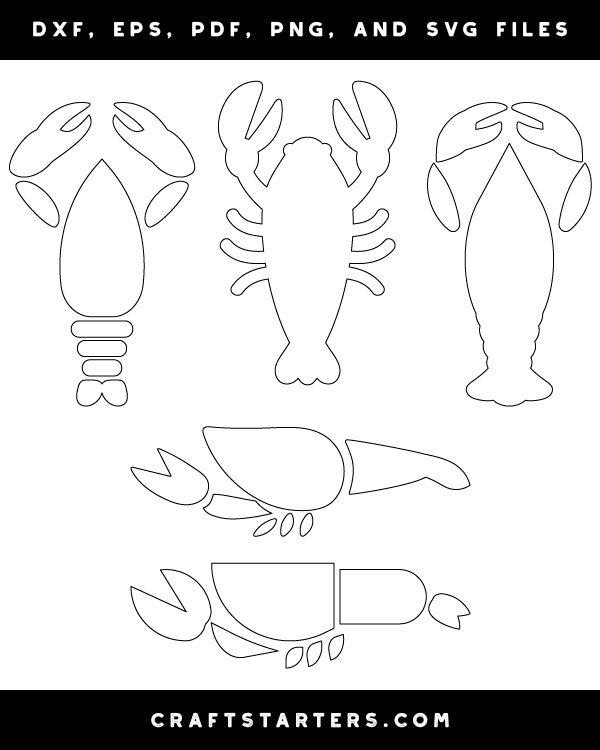 Simple Lobster Patterns