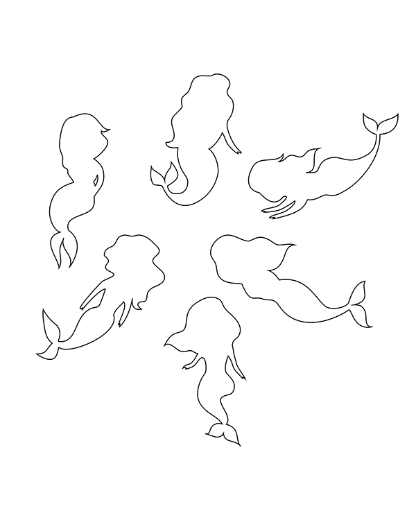 Free Free 56 Mermaid Pattern Svg Free SVG PNG EPS DXF File