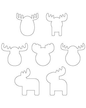 Simple Moose Patterns
