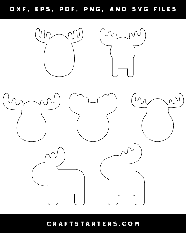 Simple Moose Patterns