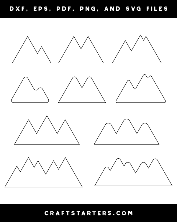 Simple Mountain Patterns