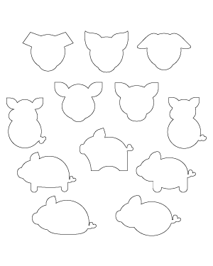 Simple Pig Patterns