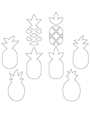 Simple Pineapple Patterns
