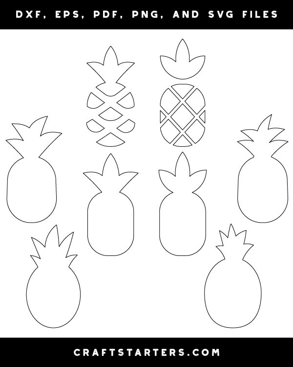 Simple Pineapple Patterns