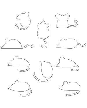 Simple Rat Patterns