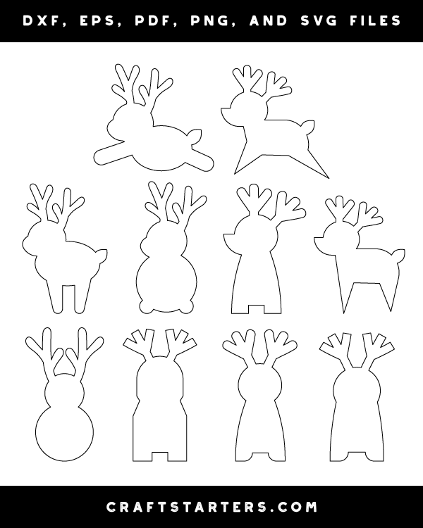 Simple Reindeer Patterns