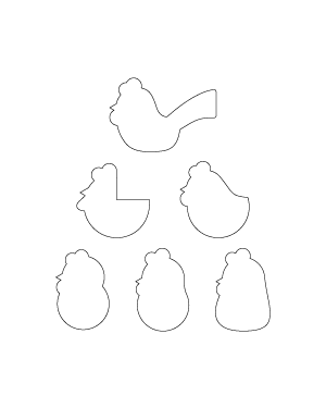 Simple Rooster Patterns