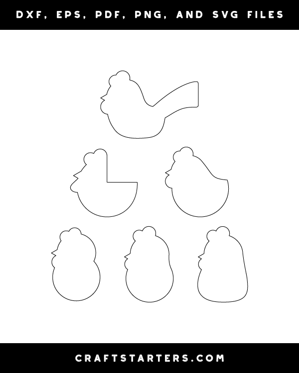 Simple Rooster Patterns