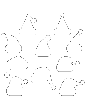 Simple Santa Hat Patterns