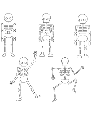 Simple Skeleton Patterns