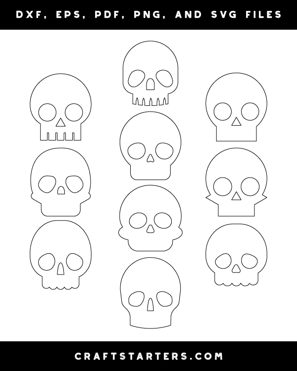 Simple Skull Patterns