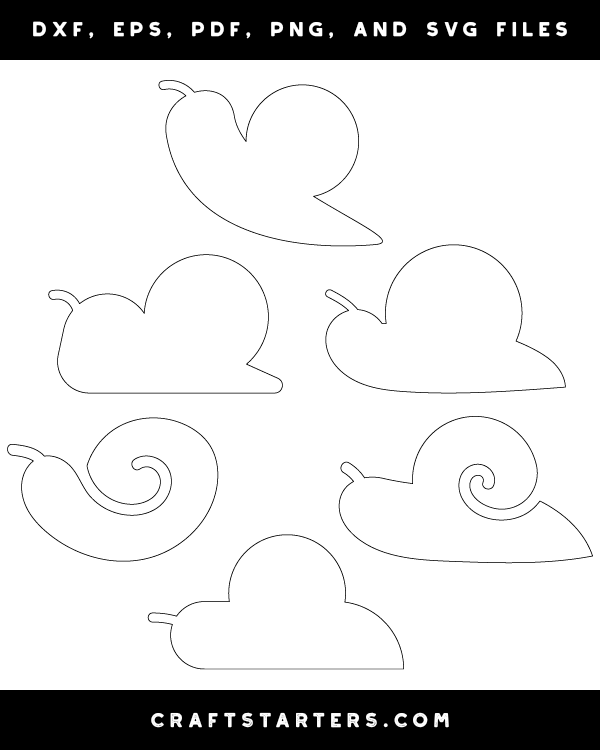 Simple Snail Patterns