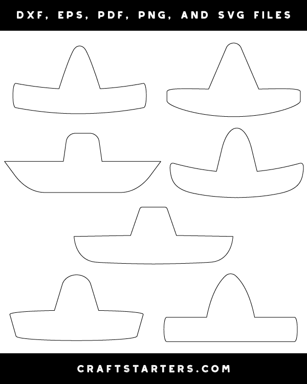 Simple Sombrero Patterns