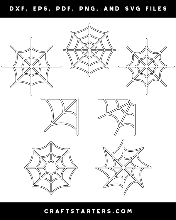 Simple Spider Web Patterns