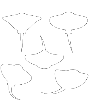 Simple Stingray Patterns