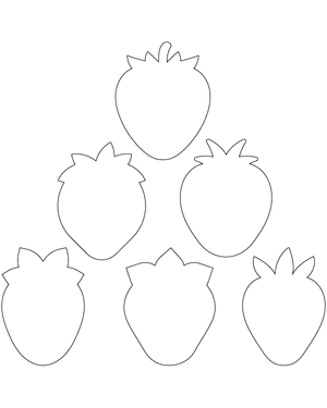 Simple Strawberry Patterns