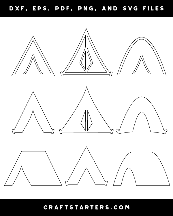 Simple Tent Patterns