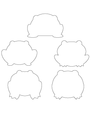 Simple Toad Patterns