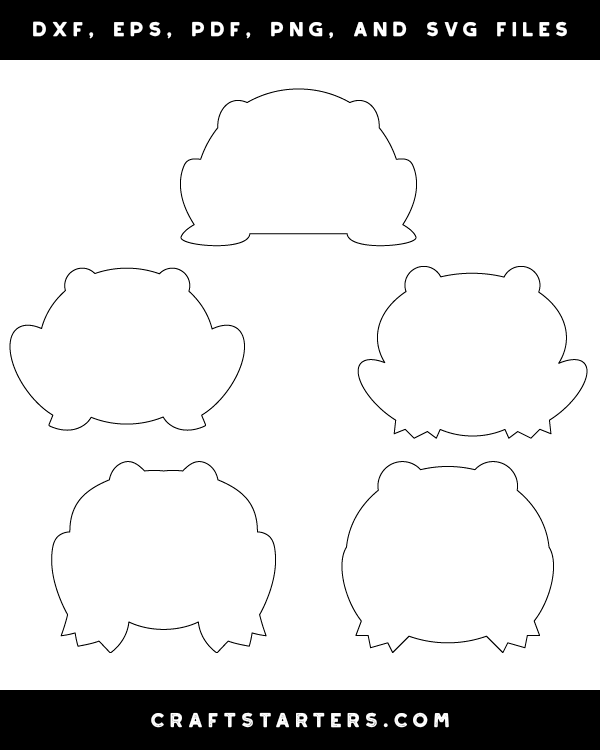 Simple Toad Patterns
