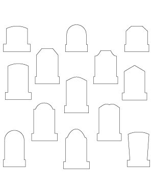 Simple Tombstone Patterns