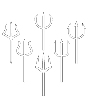 Simple Trident Patterns