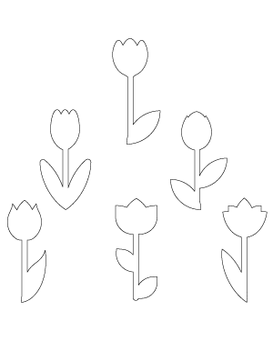 Simple Tulip Patterns
