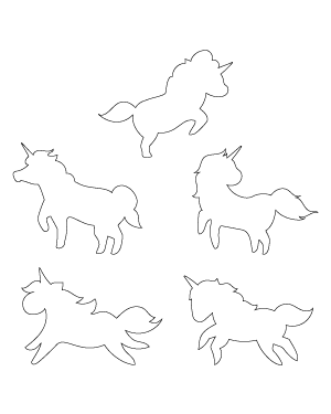 Simple Unicorn Patterns