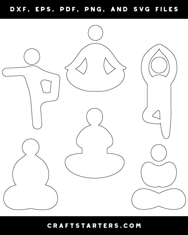 Simple Yoga Pose Patterns