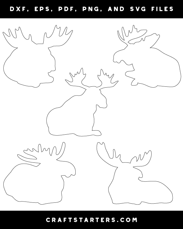 Sitting Moose Patterns
